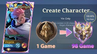 I played Yin only from warrior to mythic  Hardest challange ever  MLBB [upl. by Teferi]