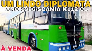 UM BELO NIELSON DIPLOMATA 350 SCANIA K112 CL À VENDA [upl. by Polash]