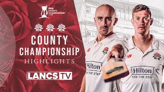 HIGHLIGHTS 🎬  Lancashire restrict Warwickshire despite Davies century [upl. by Othilia]