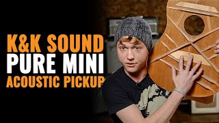 KampK Sound Pure Mini Acoustic Pickup Demonstration  CME Gear Demo [upl. by Merrell534]