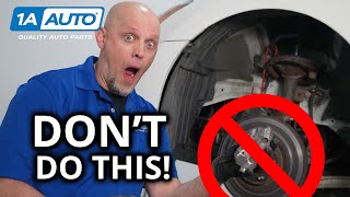 Most Common Brake Installation Mistakes [upl. by Notnerb]