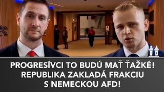 PROGRESÍVCI V TROSKÁCH REPUBLIKA S AFD ZAKLADÁ FRAKCIU TOTO TU EŠTE NEBOLO [upl. by Kellie]