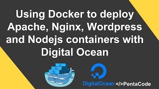 Using Docker to deploy Apache Nginx Wordpress and Nodejs containers with Digital Ocean [upl. by Gerg]