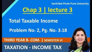 How to calculate Gross total income  Tax Liability Practical Problem No 2taxaccounting tybcomsem6 [upl. by Nadine261]