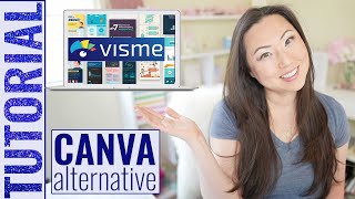 TUTORIAL Visme  My Favorite Canva Alternative [upl. by Lauber532]