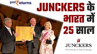 Junckers celebrates its successful 25 years in India Oak Nature Freddy Svane GoodReturns [upl. by Allets]