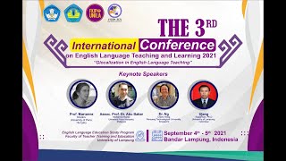 The 3rd International Conference on English Language Teaching and Learning 2021 [upl. by Anitsrhc]