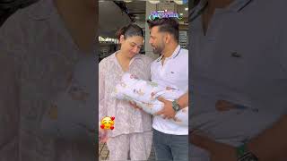 Best Birthday Gift Rahul Vaidya And Disha Parmar Welcome Baby Girl  Bollywood  shorts  N18S [upl. by Giordano]