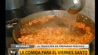 La comida para el viernes santo  Telefe Noticias [upl. by Evie]