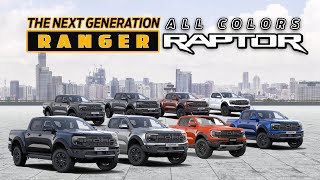 Ford Ranger Raptor 2023  All Colors [upl. by Greenwell]