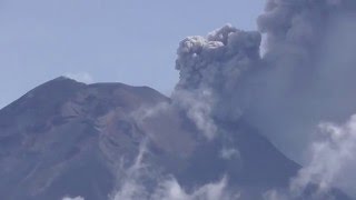 Tungurahua Eruption 26022016 [upl. by Ahsaenat]