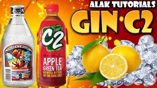 GIN C2 MIX JUICY LEMON C2 MIX Pinoy Cocktail  Alak Tutorials 341 [upl. by Leugimesoj]