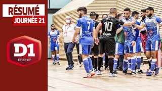 J21  Béthune Futsal  Hérouville Futsal 63 [upl. by Leizar]