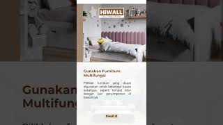 HiWALL Wall Panel System  Tips Mengatur Kamar Tidur Minimalis [upl. by Cooke]