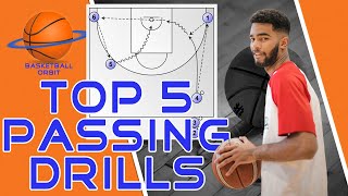 Better Passing  5 Best Basketball Passing Drills [upl. by Trofmoc]