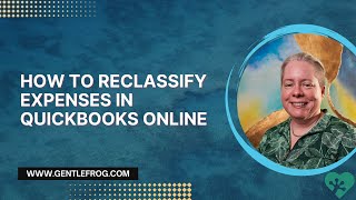 How to Reclassify Expenses in QuickBooks Online [upl. by Enahpad]