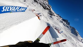 A Run Through Corvatsch Snowpark POV  Jesper Tjäder [upl. by Rayburn]