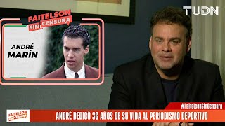 David Faitelson se despide de André Marín su compañero durante 35 años  TUDN [upl. by Alayne]