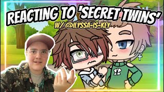 Reacting To Secret Twins w Ilyssaiskey pt1 [upl. by Hospers]