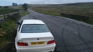 E46 welded diff drifting diffing 320d remapped [upl. by Ayalat]