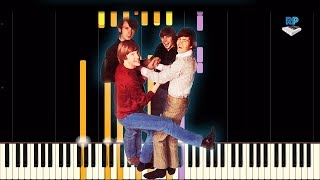 The Monkees Piano Tutorial  Synthesia [upl. by O'Donnell]