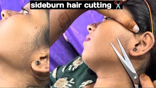 how to remove sideburns hairs without any side effects sideburn [upl. by Enelcaj587]