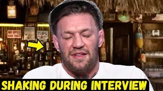 Conor McGregor Has SPASMS amp CONVULSES During Interview SCARY [upl. by Berti]