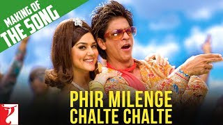 Making Of The Song  Phir Milenge Chalte Chalte  Rab Ne Bana Di Jodi  Shah Rukh Khan [upl. by Tomkiel]