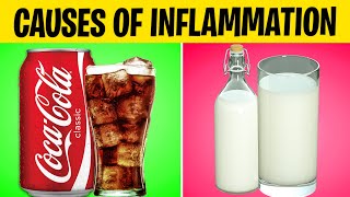 Top 10 Causes of INFLAMMATION In The Body [upl. by Jobi]