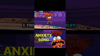 ANXIETY SONG🎶 Inside Out 2 shorts [upl. by Tychonn]