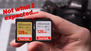 Is there really a difference in a higher priced UHSI SD card [upl. by Oz]