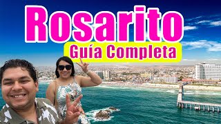 Rosarito Guía Completa  Qué Hacer Comer y Tips de Viaje  Baja California 🇲🇽 [upl. by Oniram]