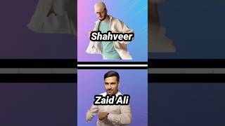 Shaveer Jafry VS Zaid Ali T Vlogs  Top 5 Pakistani Youtubers vlog gaming pets youtuber shorts [upl. by Stover]