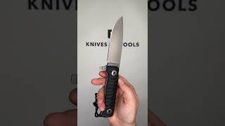 Pohl Force Prepper S E R E II 5109 Niolox Black G10 survival knife [upl. by Janus]