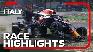 Race Highlights  2021 Italian Grand Prix [upl. by Anaj138]