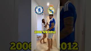 CHELSEA 2006 vs REAL MADRID 2012 equipos de Mourinho chelseafc realmadridfans footballfunny [upl. by Ilarrold122]