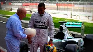 Lewis meets Sir Stirling Moss [upl. by Lemcke]