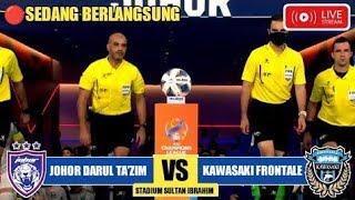 AFC Compions league 2023 Live  Johor DT vs Kawasaki Frontale  KWF 🆚️ JDT Live streaming [upl. by Shanan]