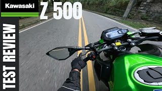 NOVA KAWASAKI Z500 A STREET FIGHTER DE MÉDIA CILINDRADA🔥🚀 [upl. by Ia17]