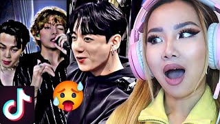 HOLY MOLY 😍BTS TIKTOK COMPILATION  REACTIONREVIEW [upl. by Wasserman136]