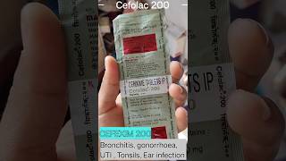 Cefolac 200 used in bronchitis gonorrhoea tonsil  UTI and ear infection  as directed physician [upl. by Misak888]