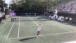 Dayana Yastremska vs Magda Linette 2024 Charleston Open [upl. by Rehpotsirh]