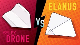 Paper Airplane Battle — Elanus vs Sylex Drone [upl. by Cathlene]