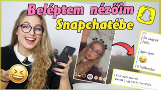 BELÉPTEM A NÉZŐIM SNAPCHAT FIÓKJÁBA😈  Nem hisznek nekem 🙄 [upl. by Darla]