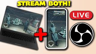 How to stream in horizontal and vertical at the same time in OBS [upl. by Mose]