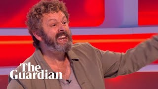 Michael Sheen gives rousing speech for Wales football team on A League of Their Own [upl. by Kolk]