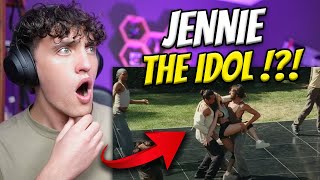 JENNIE  The Idol Full Dance Scene   REACTION 😳 [upl. by Ahsaekal260]