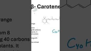 betacarotene  terpenoids and carotenoidsMsc chemistry [upl. by Zacharias11]