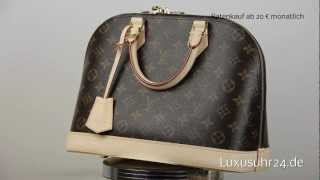 Louis Vuitton Alma PM M53151 Luxusuhr24 Ratenkauf ab 20 EuroMonat [upl. by Annaik781]