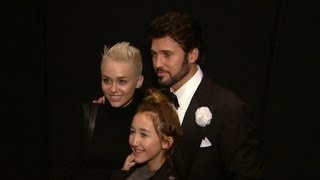 Miley Cyrus Surprises Billy Ray on Broadway [upl. by Nepets]